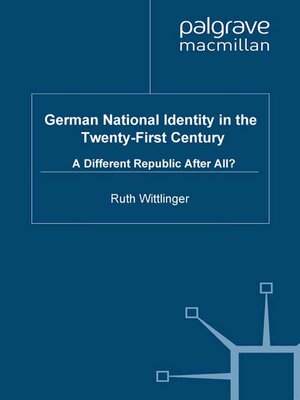cover image of German National Identity in the Twenty-First Century